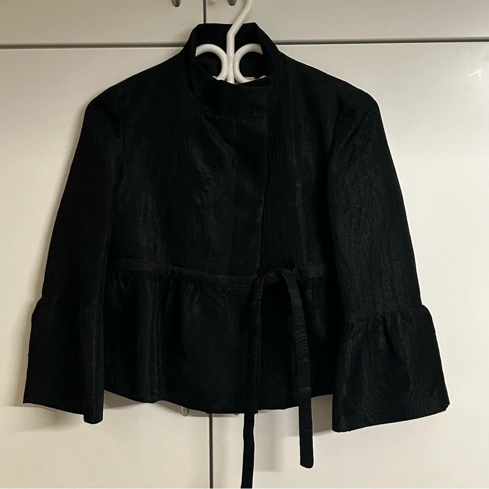 Red Valentino black jacket with bell sleeves, Size 40 (S) - Picture 3 of 11